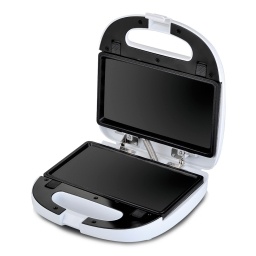 Sandwichera Peabody 5 en 1 para 2 Panes Blanca