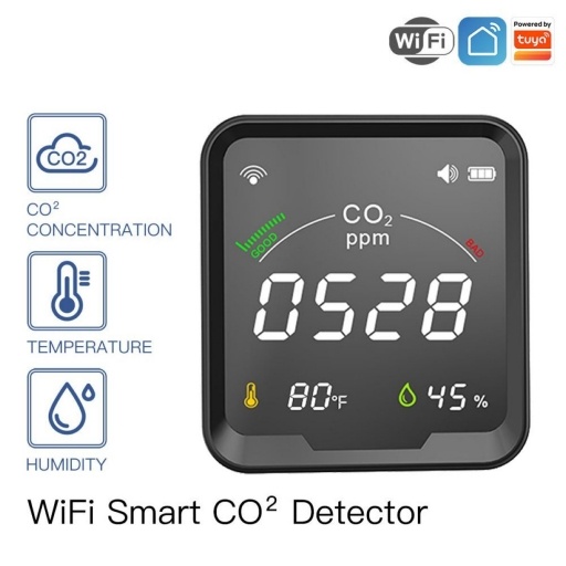 Sensor de Aire Moes WSS-FB-CO2 WiFi para Calidad del Aire