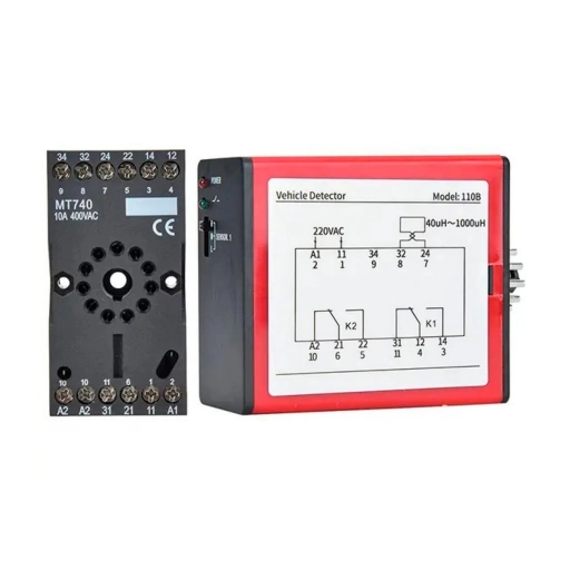 Sensor de Masa ZKTeco PSA02 para Acceso Vehicular