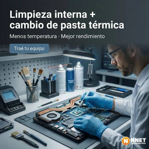 Servicio Limpieza Interna y Cambio de Pasta T�rmica