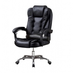 Silla Ejecutiva Lumax Miles Negra Ergon�mica de Respaldo Alto