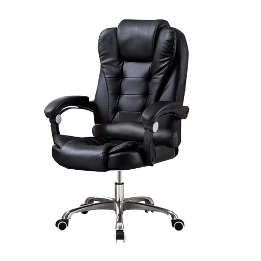 Silla Ejecutiva Lumax Miles Negra Ergon�mica de Respaldo Alto