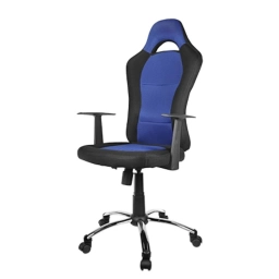 Silla de Escritorio X-Tech XTF-EC129 Azul y Negra