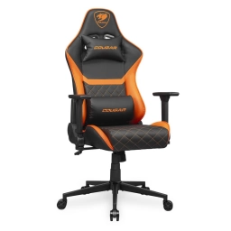 Silla Gamer Cougar Armor One V2 Naranja Tela y Pvc