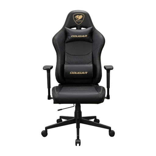 Silla Gamer Cougar Pryme Gold PVC Dorada 120 kg