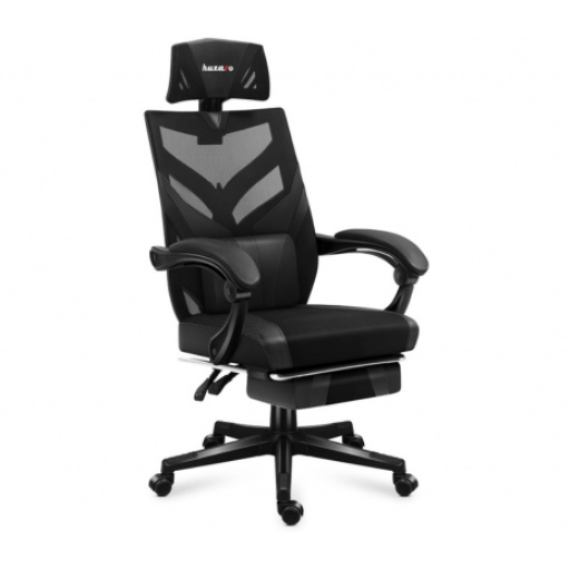 Silla Gamer Huzaro Combat 5.0 Black ergon�mica reclinable