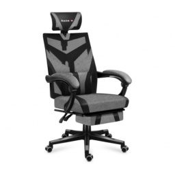 Silla Gamer Huzaro Combat 5.0 Grey Black ergonómica