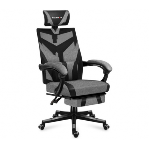 Silla Gamer Huzaro Combat 5.0 Grey Black ergon�mica