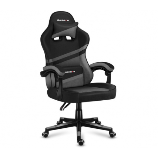 Silla Gamer Huzaro HZ-Force 4.4 Grey Mesh Reclinable