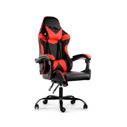 Silla Gamer Lumax ROM Rojo Reclinable con Cojines