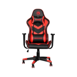 Silla Gamer Marvo CH-106 Roja Tapizado PU y PVC