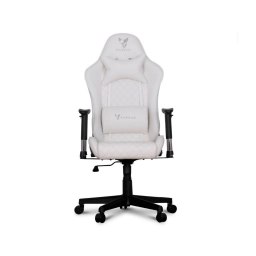 Silla Gamer Perseo Pegasus Wh Blanca Cuero Ecol�gico