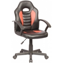 Silla Gamer Infantil NNET Negra Roja con Reposabrazos