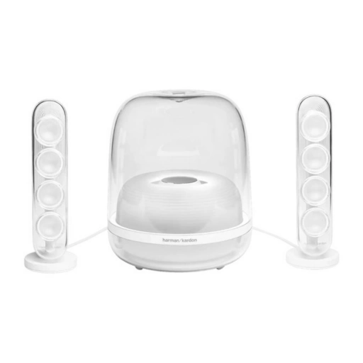 Sistema Harman Kardon SoundSticks 4 Bluetooth 2.1 Blanco