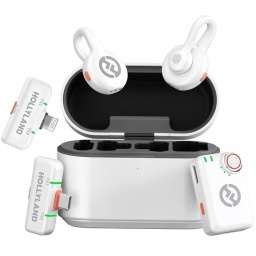 Sistema de Micr�fono Inal�mbrico Hollyland Lark M2S Blanco