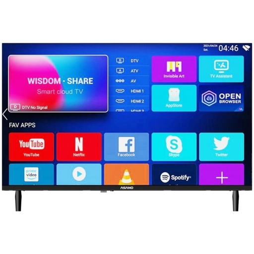 Smart TV Asano 40" Full HD Android Frameless WiFi