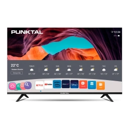 Smart TV Punktal 32 HD WIFI WhaleOS Netflix YouTube