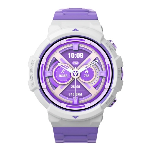 Smartwatch Black Shark GS3 Sport Amoled GPS 54 mm Blanco
