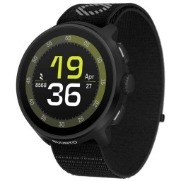 Smartwatch Suunto Run AMOLED GPS Correa Textil Negra
