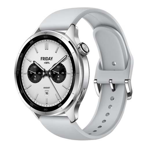 Smartwatch Xiaomi Watch S4 Plateado Amoled con GPS