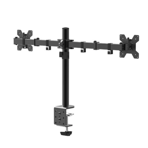 Soporte Doble para Monitor Xion 10x10 Giro 360� Negro