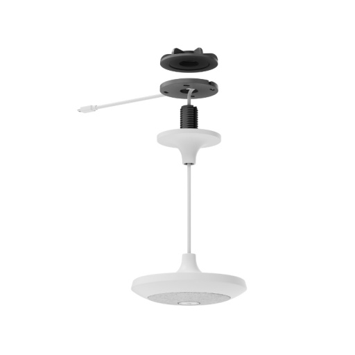 Soporte Colgante Logitech Mic Pod Blanco para Sala