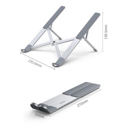 Soporte Ugreen para Laptop de 13 A 17,3 pulgadas Plata