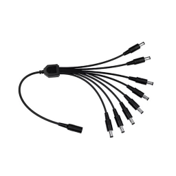 Splitter de cables de poder para camaras CCTV 1 a 8 NNET