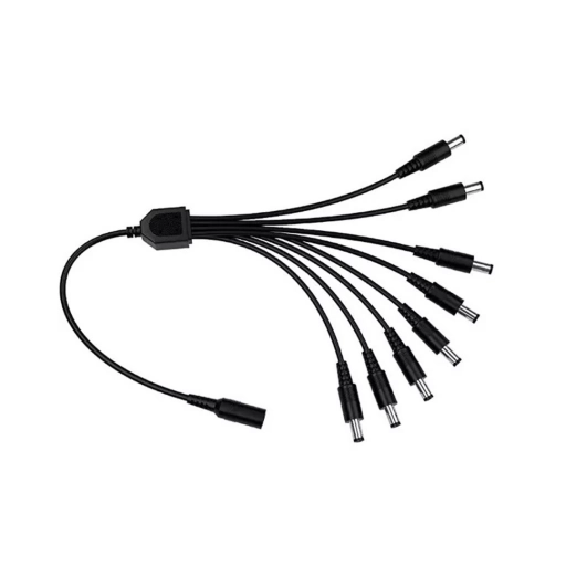 Splitter de cables de poder para camaras CCTV 1 a 8 NNET
