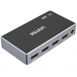 Splitter Unitek 1x4 HDMI 4K 30 Hz de 4 Puertos
