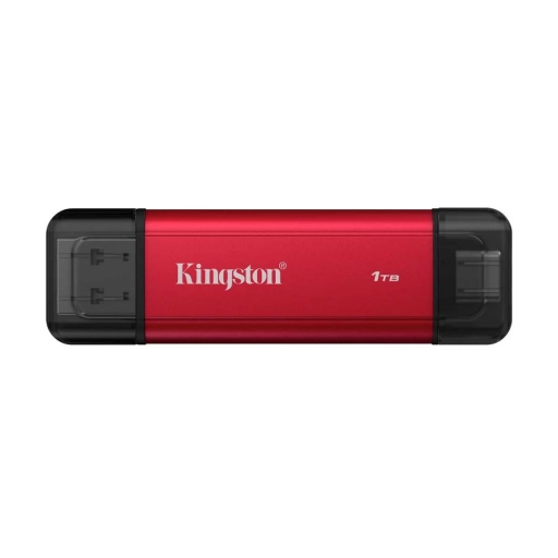 SSD Externo Kingston Dual Portable 1 TB USB-a y USB-C