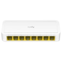 Switch Cudy FS108D 8 Puertos Fast Ethernet Compacto