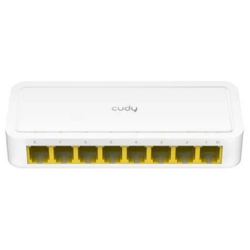 Switch Cudy FS108D 8 Puertos Fast Ethernet Compacto