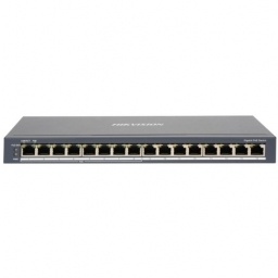 Switch Hikvision 16 Puertos Gigabit PoE 110W Rackeable