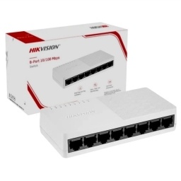 Switch Hikvision 8 Puertos Fast Ethernet