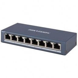 Switch Hikvision 8 Puertos Gigabit PoE 60W Rackeable