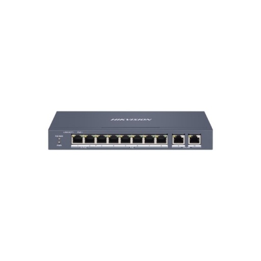 Switch Hikvision 8 Puertos Fast Ethernet PoE No Gestionable