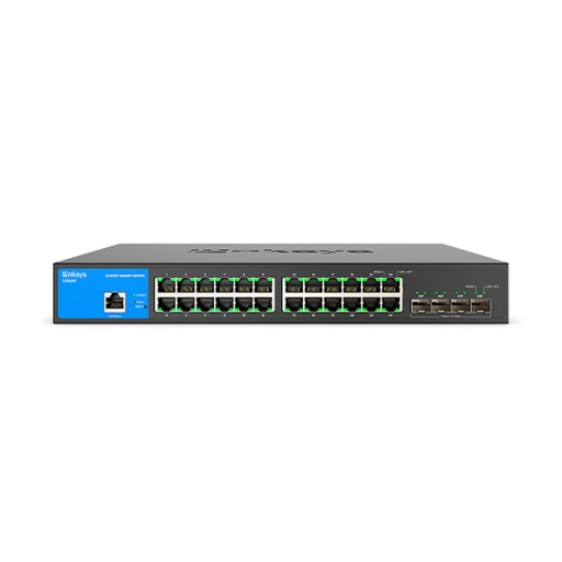 Switch Linksys con 24 Puertos Poe+ RJ45