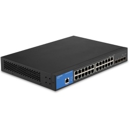 Switch Linksys 24 Puertos Gigabit Administrable 10 g 4sfp+