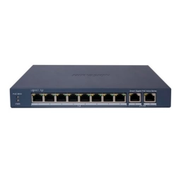 Switch PoE Hikvision PRO con 10 Puertos Gigabit
