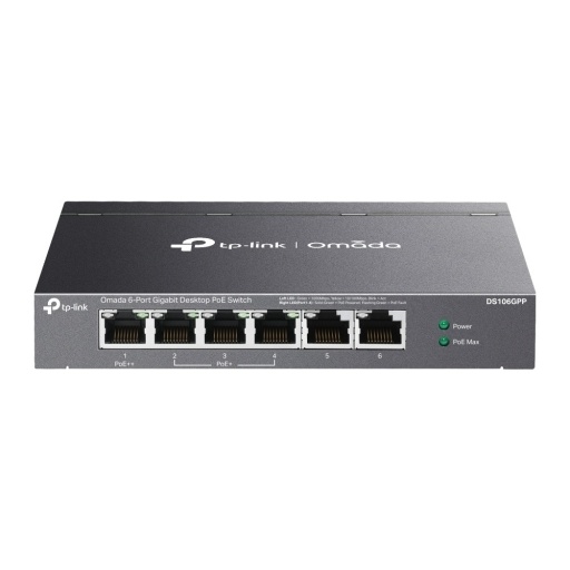Switch TP-Link DS106GPP 6 Puertos Gigabit