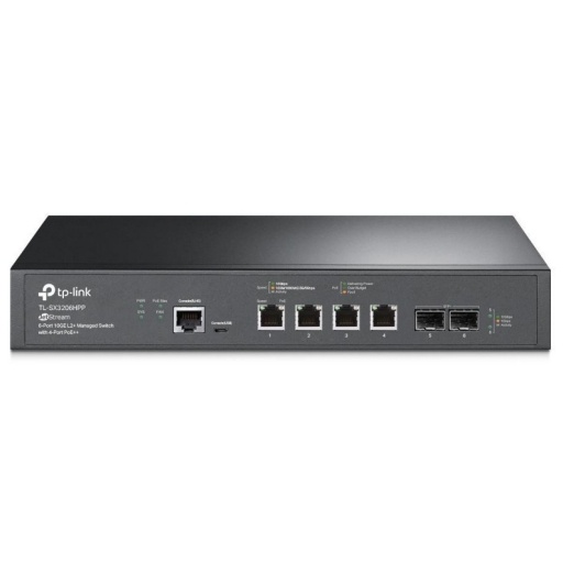 Switch TP Link SX3206HPP 4 Puertos 10 g PoE++ 2 SFP+