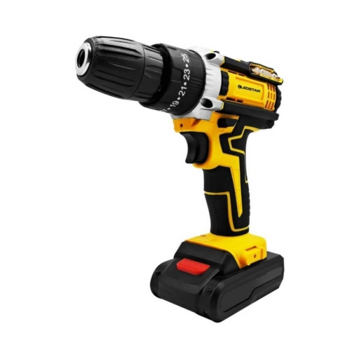 Taladro Percutor Ledstar 21 V 6.500 mAh con 2 Bater�as y Malet�n