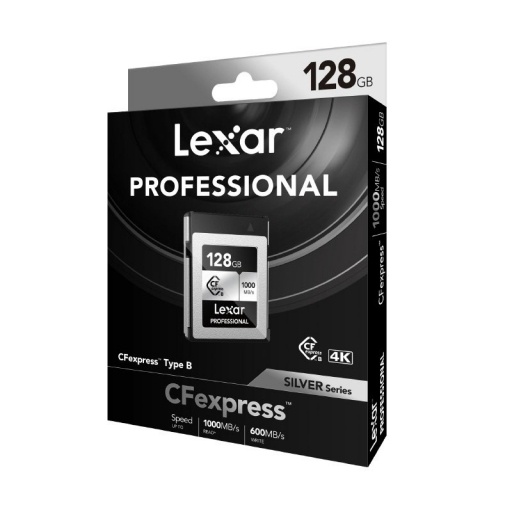 Tarjeta CFexpress Lexar Pro Tipo B Silver 1750MBs 128 GB