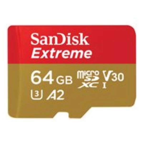 microSDXC 64GB A2 V30 UHS-I