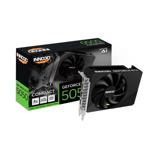 Tarjeta de Video INNO3D GeForce RTX 5050 8GB Compact