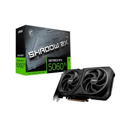 Tarjeta de Video MSI GeForce RTX5060 Ti Shadow 2X OC 16GB