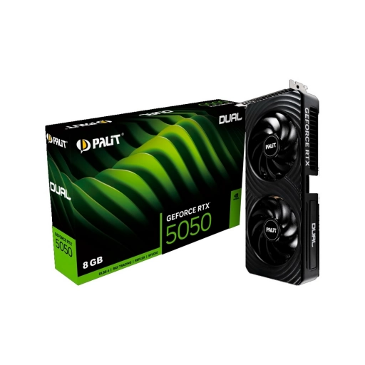 Tarjeta de Video Palit GeForce RTX 5050 8GB Dual