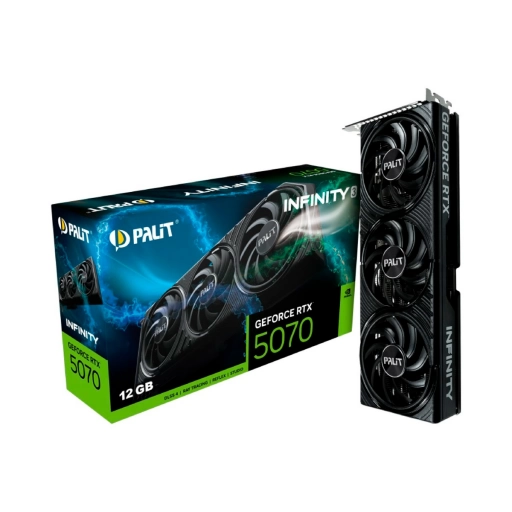 Tarjeta de Video Palit Geforce RTX 5070 12GB Infinity 3 GDDR7