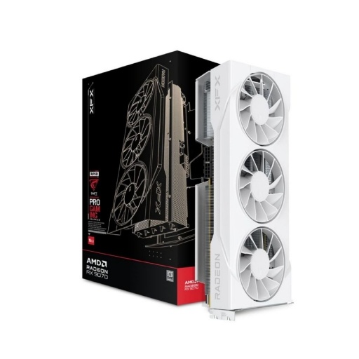 Tarjeta de Video XFX Radeon RX9070 16GB Swift Triple W D6